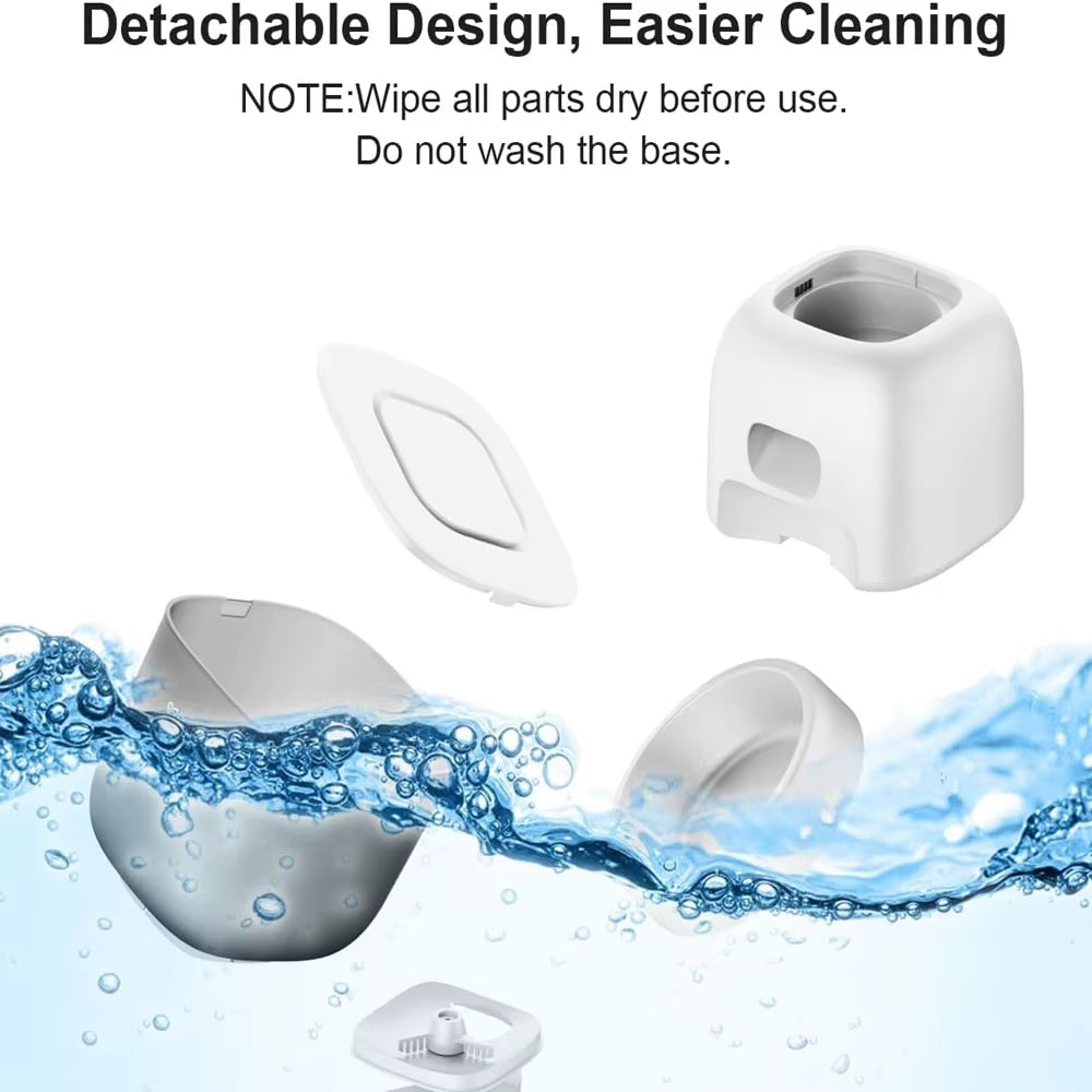 3L Automatic Pet Feeder Smart Food Dispenser Cat & Dog Timer Stainless Steel Bowl Automatic Dog & Cat Pet Feeding Pet Supplies