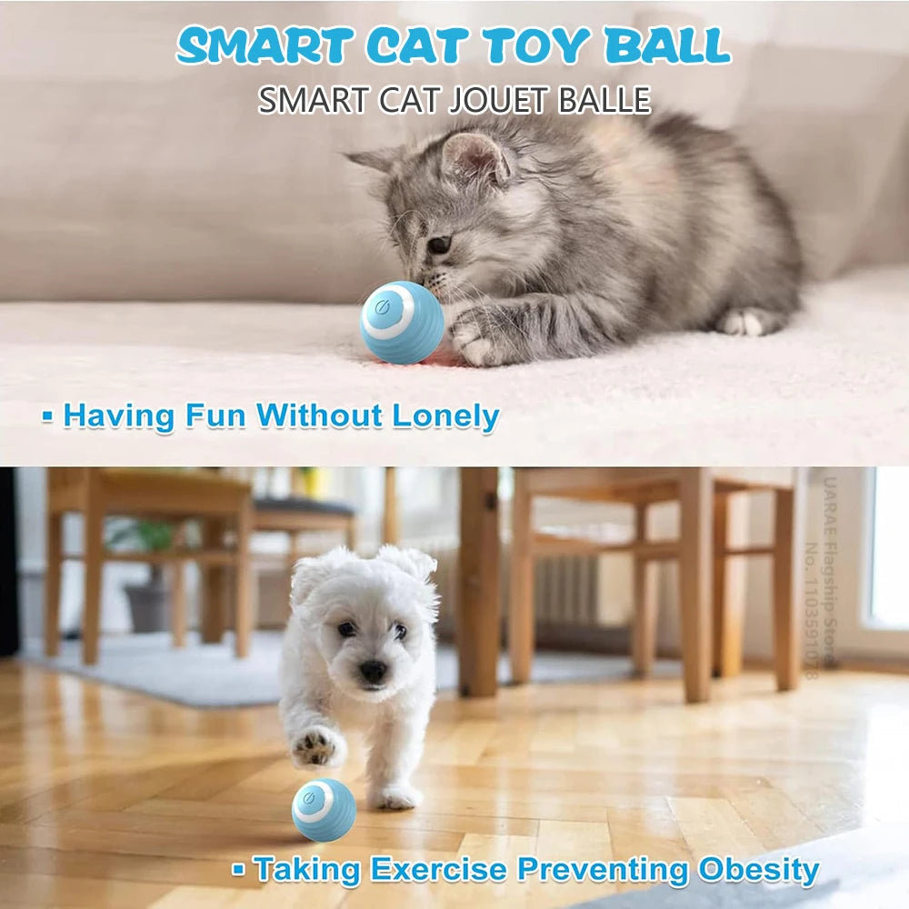 Cat Interactive Ball Electric Automatic Rolling Ball Smart Toys for Ca